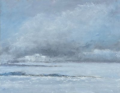 Misty Ocean Serenity by Richard Gombar