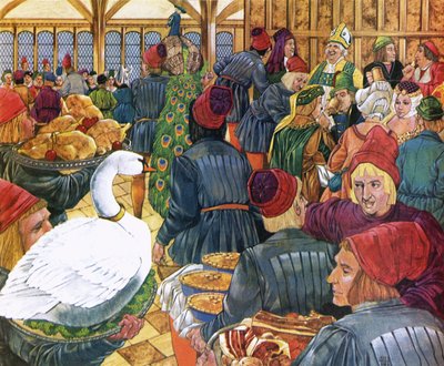 Feast for the New Archbishop of York in 1467 by Richard Hook