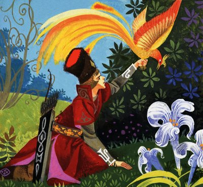 Golden Bird in the Hand by Richard Hook