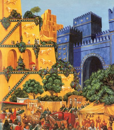 Hanging Gardens of Babylon by Richard Hook