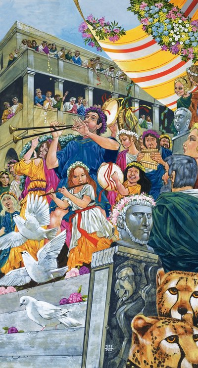 High Days and Holidays: A Good Excuse for a Feast by Richard Hook