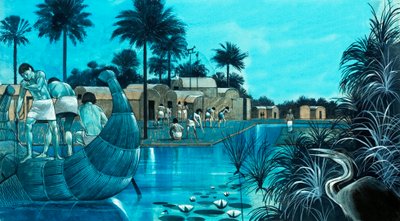 Life in the Nile valley by Richard Hook