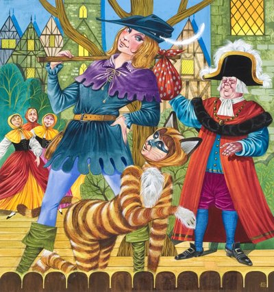 Scene from the Pantomime Dick Whittington by Richard Hook