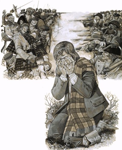 The Battle of Culloden by Richard Hook
