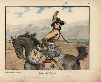 Battle of Rossbach by Richard Knoetel