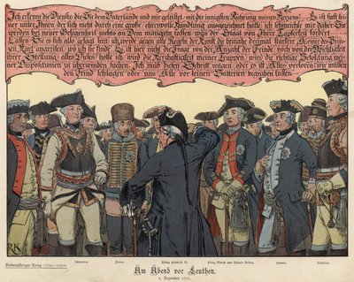 The Evening Before the Battle of Leuthen by Richard Knoetel