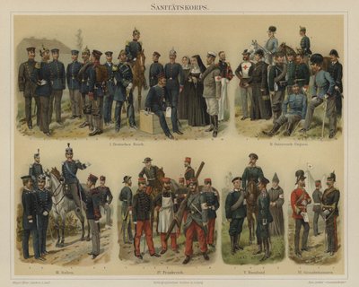 Medical Corps of European Armies by Richard Knotel