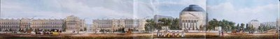 Cambridge Terrace, the Colosseum and the Clergy Orphan School (detail) by Richard Morris