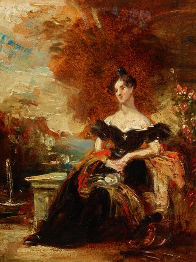 Portrait of a Lady by Richard Parkes Bonington