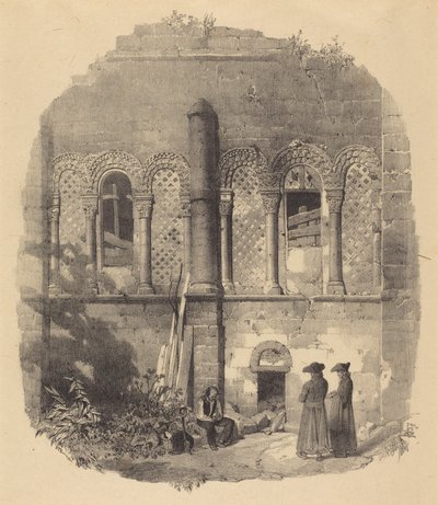 Church of Saint-Taurin, Evreux by Richard Parkes Bonington
