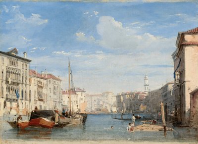 The Grand Canal by Richard Parkes Bonington