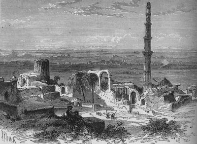 View in the Environs of Delhi by Richard Principal Leitch