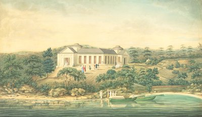 Henrietta Villa, Point Piper, Home of Captain John Piper, 1820 by Richard Read