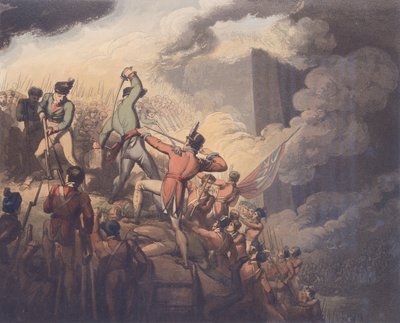 Badajoz, 6th April 1812, from 