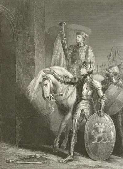 King Henry V, before Harfleur by Richard Westall