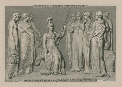 The Royal Institution, London by Richard Westall
