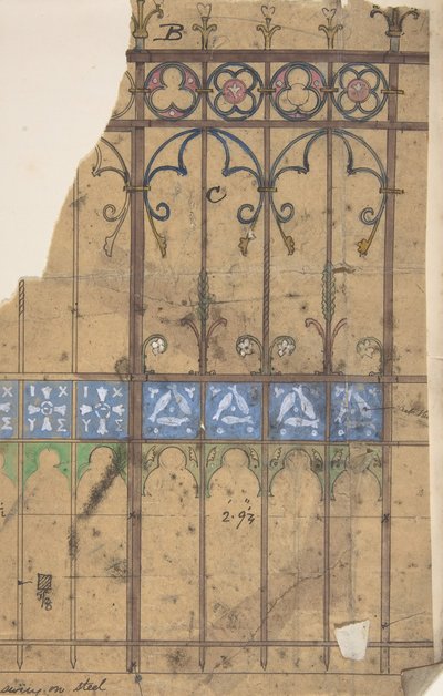 Design for a Church Gate by Richardson Ellson and Co