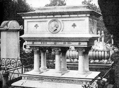 Tomb of Elizabeth Browning, Florence, design by Lord Leighton by Rischgitz Collection