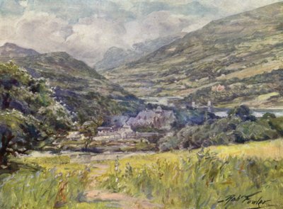 Boddnant Hall, Conway Valley by Robert (after) Fowler