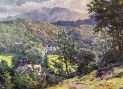 In the Woods, Farchynys, Barmouth Estuary by Robert (after) Fowler