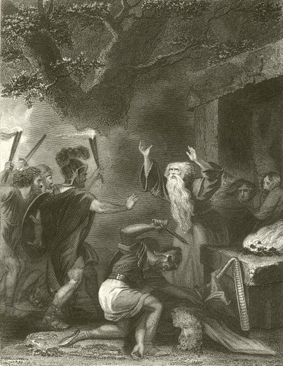 The Massacre of the Druids by Robert (after) Smirke