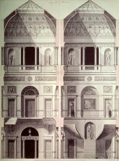 Portman Square, Home House, by Robert Adam by Robert Adam