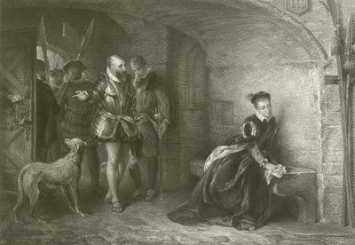 The Princess Elizabeth in the Tower by Robert Alexander Hillingford
