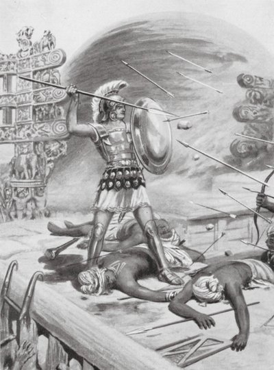 A Feat of Alexander the Great, BC 326 by Robert Ambrose Dudley