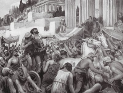 Artful Trick of Peisistratus by Robert Ambrose Dudley