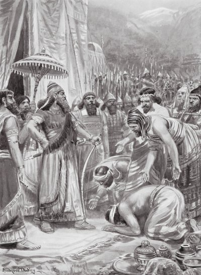 Buying off Assur-bani-pal by Robert Ambrose Dudley