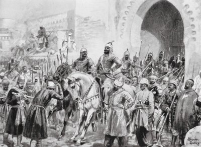 Entry of the Turks into Baghdad by Robert Ambrose Dudley