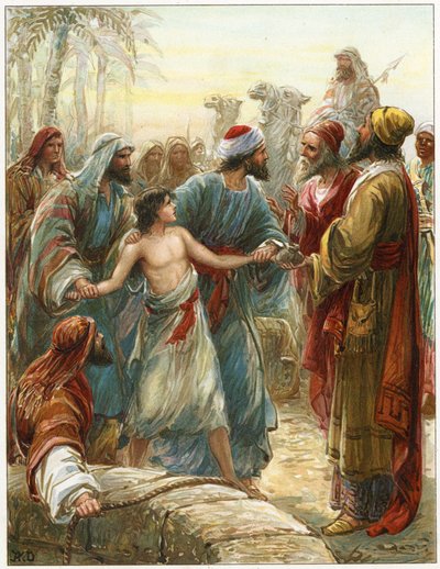 Joseph Sold to the Ishmaelites by Robert Ambrose Dudley