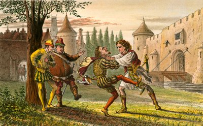 Twelfth Night, Act IV, Scene I by Robert Ambrose Dudley