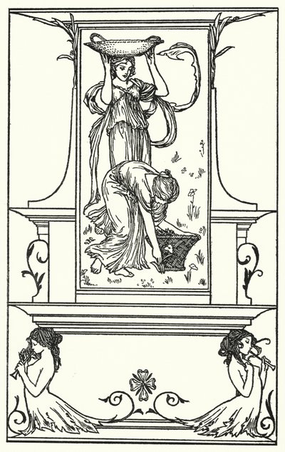Illustration for Poems by John Keats by Robert Anning Bell