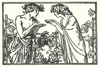 Illustration for Poems by John Keats: Endymion by Robert Anning Bell