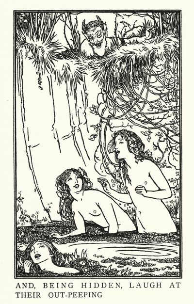 Illustration for Poems by John Keats: Endymion by Robert Anning Bell