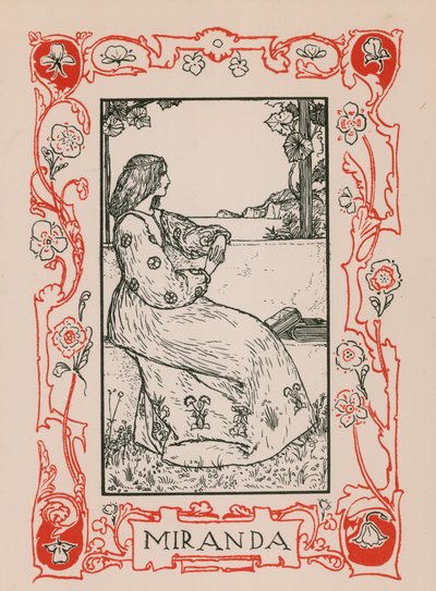 Miranda, The Tempest by Robert Anning Bell