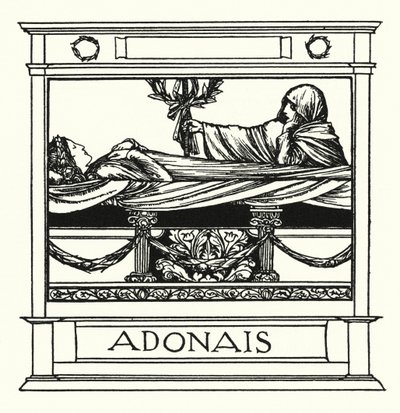 Shelley: Adonais by Robert Anning Bell