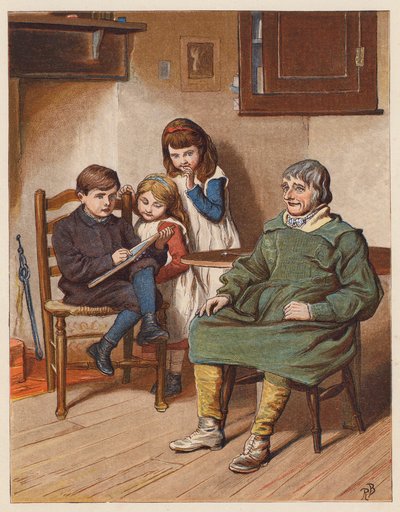 Bertie sketched away busily by Robert Barnes