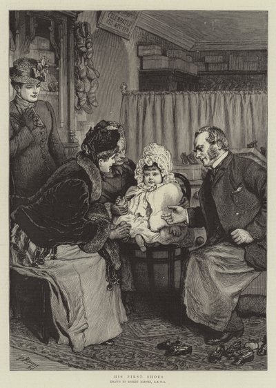 His First Shoes by Robert Barnes
