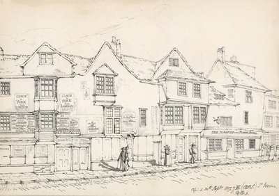 Fenchurch Street, London by Robert Blemell Schnebbelie