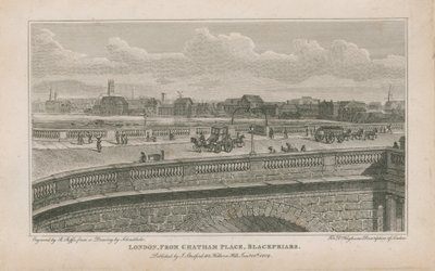 London, from Chatham Place, Blackfriars by Robert Blemell Schnebbelie