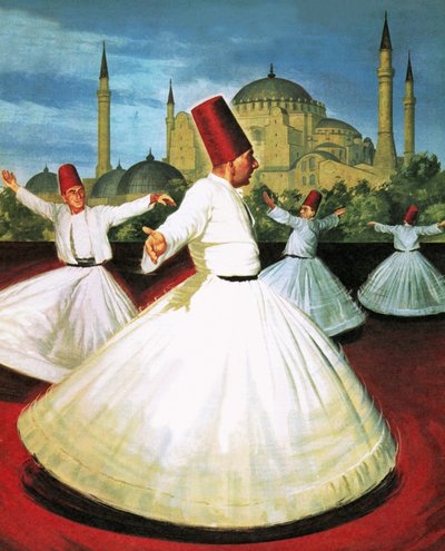 Whirling Dervishes by Robert Brook