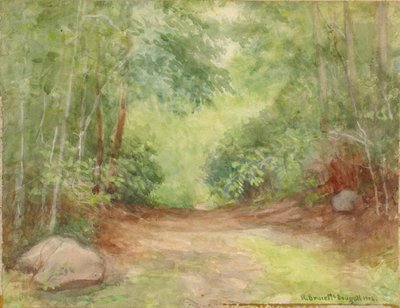 Untitled Forest Scene, 1902 by Robert Bruce McDougall