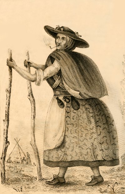 Jenny Darney, A Remarkable Character in Cumberland, 1821 by Robert Cooper