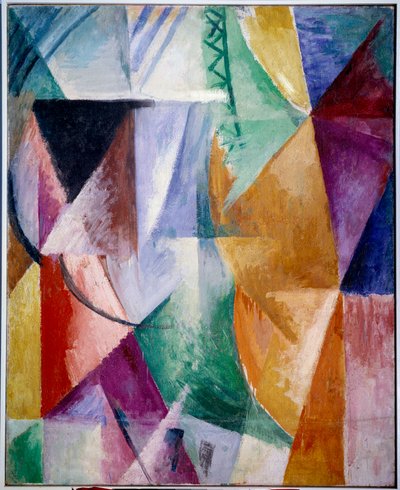 A Window or Design for Three Windows by Robert Delaunay