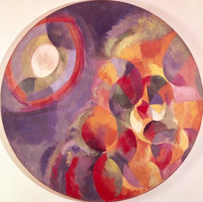 Simultaneous Contrasts, Sun and Moon by Robert Delaunay
