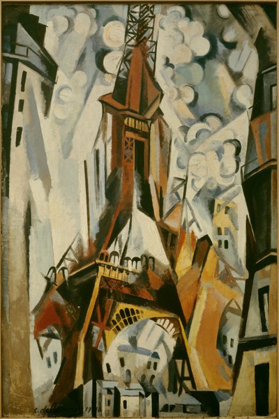 The Eiffel Tower by Robert Delaunay