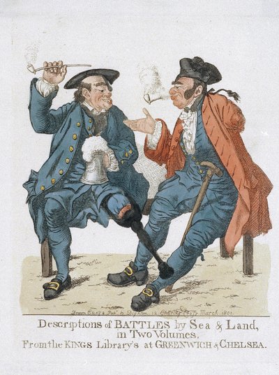 Description of the Battles on Land and at Sea, in Two Volumes, by the Royal Library of Greenwich and Chelsea by Robert Dighton