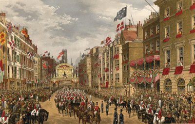 Temple Bar, London, 7 March 1863 by Robert Dudley